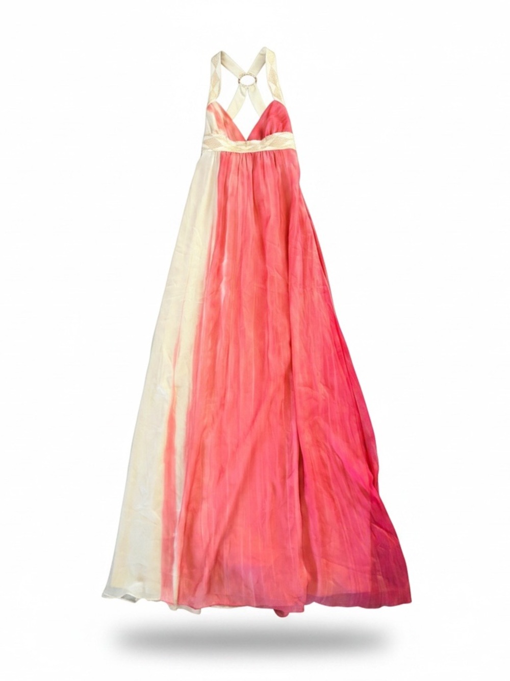 Rare Tibi silk maxi princess dress